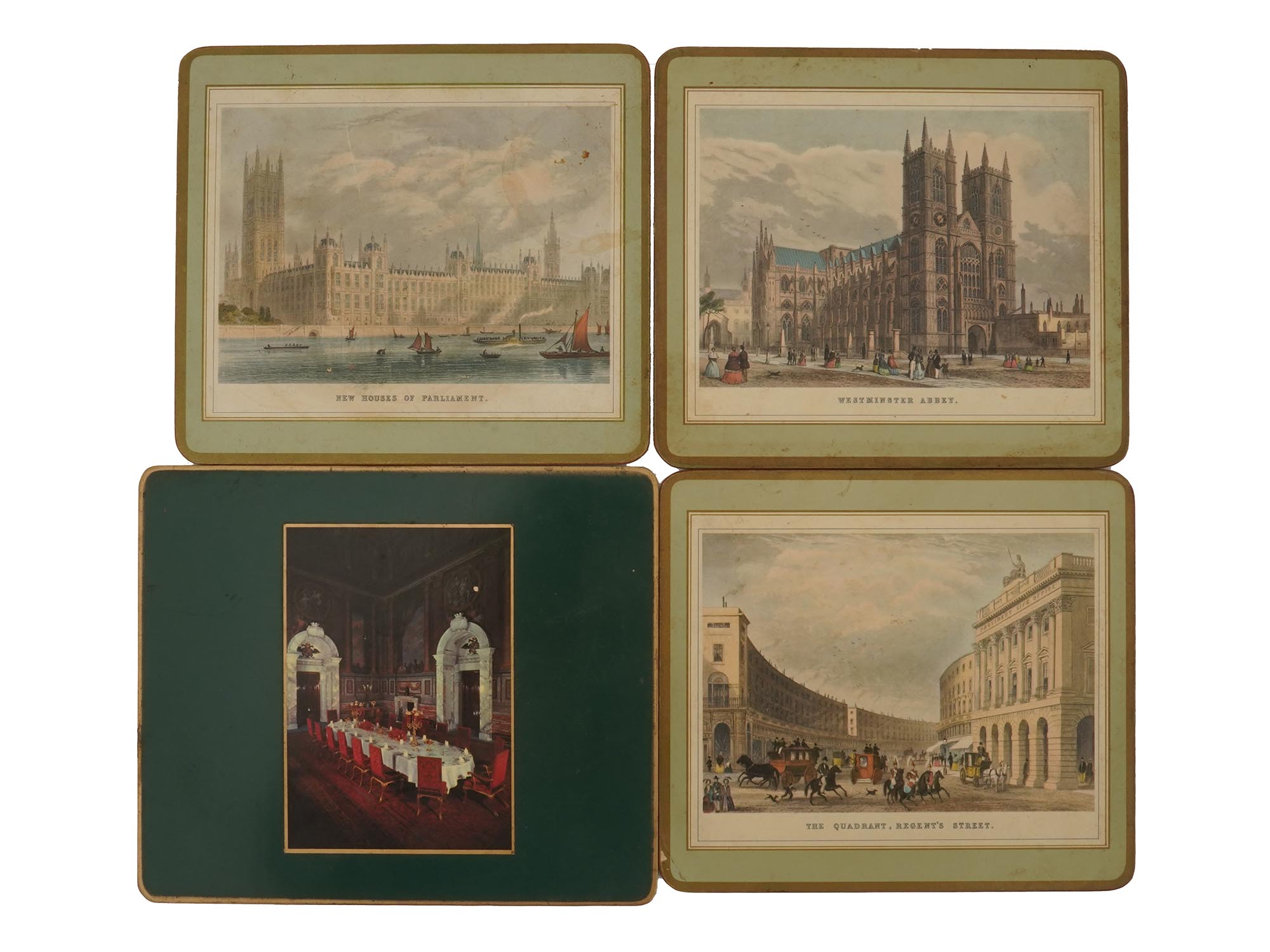 MID CENT COASTERS WITH LONDON ARCHITECTURE PRINTS PIC-2